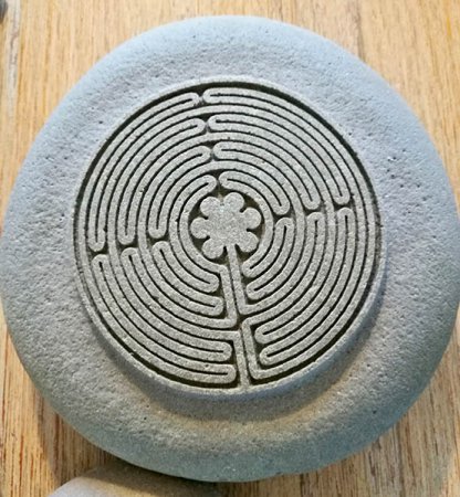 Naturstein Labyrinth