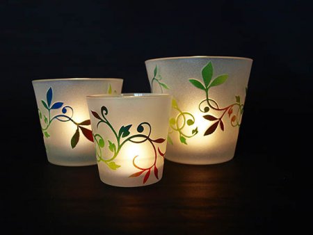 Windlicht BL bunt